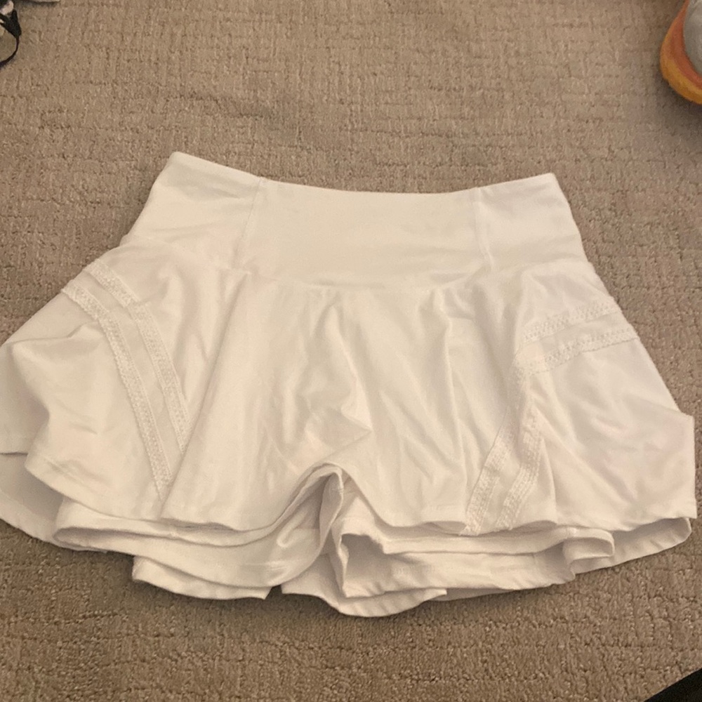 free people movement white skirt